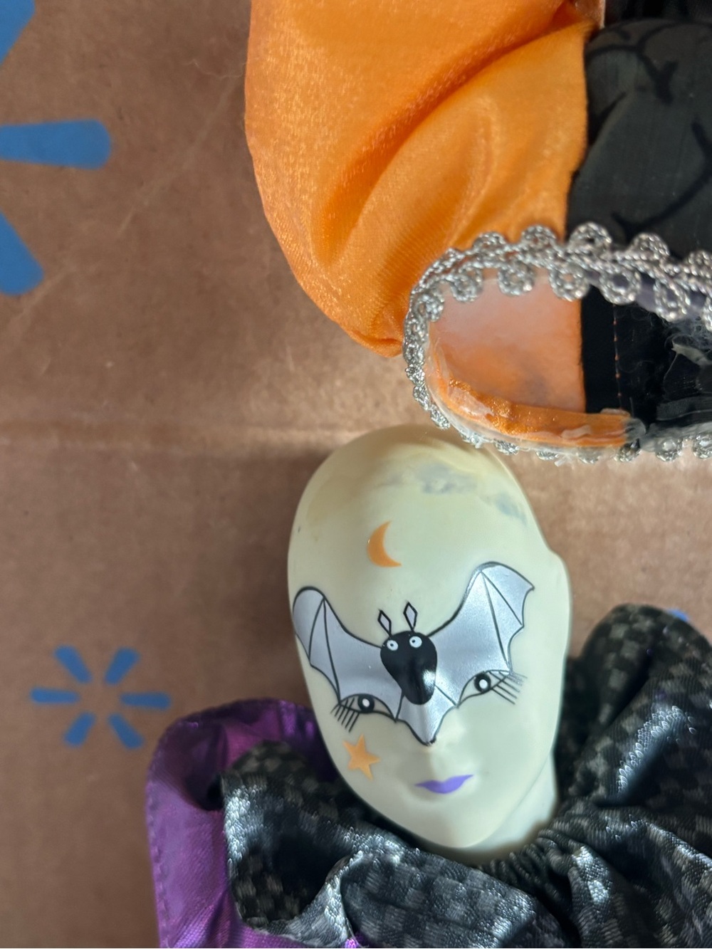 Sugar Loaf Classiques Toys Halloween Jester Bat Figure Doll. - Picture 5 of 9